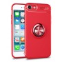 Alpexe Coque pour iPhone 11 Pro Max/ XS Max avec Support de Bague rotative 360 Rouge