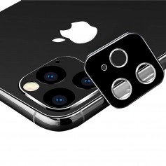 Alpexe Caméra Arrière Protecteur pour iPhone 11/ XR Verre Trempé Protecteur d'objectif Argent