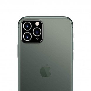 Alpexe Compatible pour iPhone 11/ XR Verre Trempé Caméra Arrière Protection écran Argent