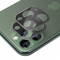 Alpexe Lot de 2 Vitres Argent pour protection arrière caméra iPhone 11/ XR 