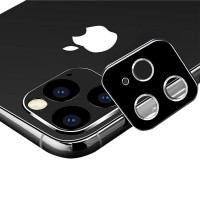 Alpexe Caméra Arrière Protecteur pour iPhone 11 Pro / XS/S Verre Trempé Protecteur d'objectif Argent
