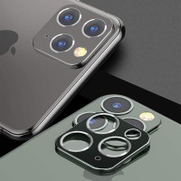 Alpexe Verre Trempé Caméra Arrière Protecteur pour iPhone 11 Pro / XS/S 3D 9H Anti-Rayure Argent