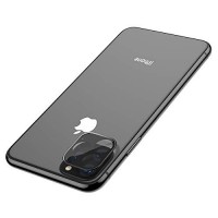 Alpexe Verre trempé Noir pour caméra arrière iPhone 11 Pro / XS/S 
