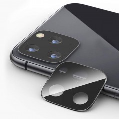 Alpexe Protection arrière pour caméra iPhone 11 Pro / XS/S contour Noir