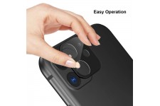 Alpexe Compatible pour iPhone 11 Pro Max/ XS Max Verre Trempé Caméra Arrière Protection écran Noir