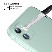 Alpexe Verre Trempé Caméra Arrière Protecteur iPhone 11 Pro/XS/S dobjectif 