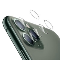 Alpexe Lot de vitres de protection caméra arrière pour iPhone 11 Pro/XS/S 