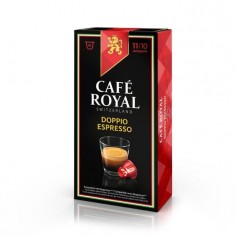 10 capsules Cafe Royal Doppio Espresso Capsules compatibles Systeme Nespresso 
