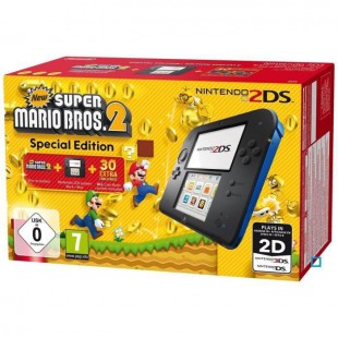 2DS Bleue + New Super Mario Bros 2