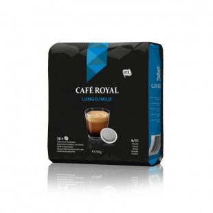36 dosettes Café Royal Lungo compatibles Systeme Senséo 