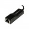 Adaptateur réseau / dongle USB 2.0 vers Ethernet - Convertisseur réseau USB 2.0 vers Ethernet - 10/100 Mb/s - M/F - USB2100