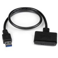Adaptateur USB 3.0 vers SATA III de 2,5" avec UASP - Adaptateur USB 3.0 vers SATA III pour DD / SSD SATA 2,5" avec UASP