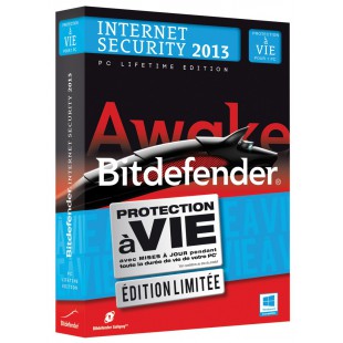 Bitdefender Internet security 2013 PC Lifetime Edition