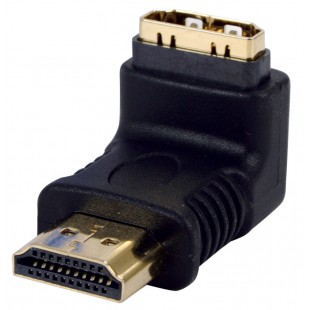 ADAPTATEUR HDMI PLAQUE OR