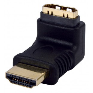 ADAPTATEUR HDMI PLAQUE OR