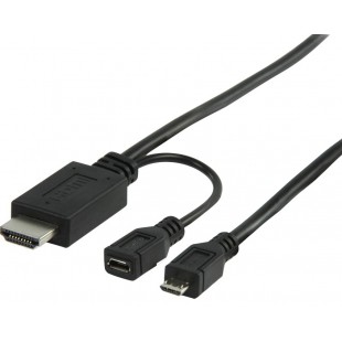 Valueline MHL Connection cable - 1m