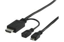Valueline MHL Connection cable - 1m