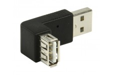 Valueline adaptateur USB 2.0 A-A coudé 270°