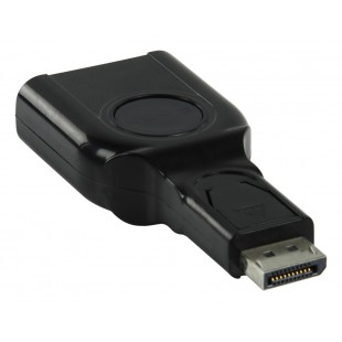 ADAPTATEUR DISPLAYPORT MALE VERS DVI FEMELLE