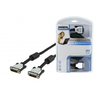 CABLE DE CONNEXION DVI-D DUAL LINK - 1.50m