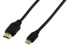 CABLE HDMI VERS MINI HDMI HIGH SPEED AVEC ETHERNET - 0.7m
