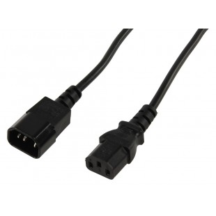 Valueline IEC extension cable 2.50 m