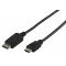 CABLE DISPLAYPORT VERS HDMI MALE - MALE 1.8 M