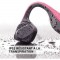 AFTERSHOKZ AS600MPK Ecouteurs Trekz Titanium pour le Sport - Bluetooth - 6h d'autonomie - Etanche IP55 - Rose
