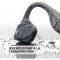 AFTERSHOKZ AS600SG Ecouteurs Trekz Titanium pour le Sport - Bluetooth - 6h d'autonomie - Etanche IP55 - Gris