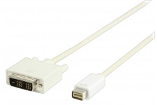 Valueline Mini DVI to DVI male cable - 2.00m