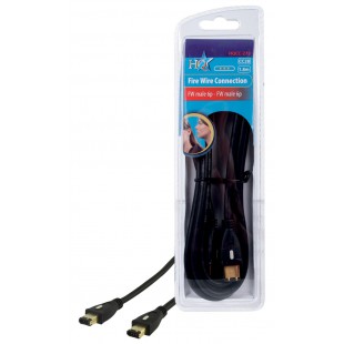 CABLE CONNEXION FIREWIRE IEEE1394A HQ - 1.80M