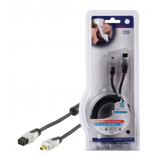 CABLE FIREWIRE IEEE1394B HAUTE QUALITE - 1.5m
