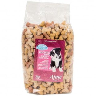 AIME Biscuits - Pour chiots et petits chiens - 500g