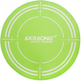 AK RACING Tapis de protection Gaming Floormat - 99.5 cm de diametre - Vert
