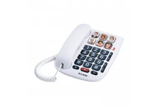 Alcatel TMax 10 Blanc Téléphone Filaire Senior