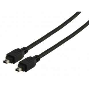 CABLE FIREWIRE IEEE 1394 / VIDEO NUMERIQUE / I-LINK - 1.8m
