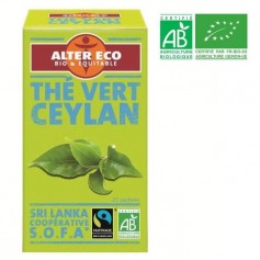 ALTER ECO Thé Vert Ceylan Bio 40g