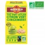 ALTER ECO Thé Vert Citron Vert Gingembre Bio 40g
