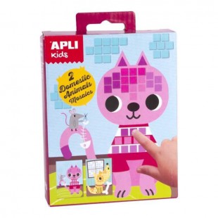 APLI Mini kit mosaique Animaux domestiques - En mousse
