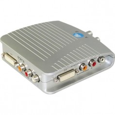 APM 404013 Boitier DVI Audio / Coaxial 75 Ohms - 2 Entrees / 1 Sortie Switchable