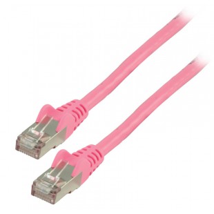 Valueline FTP CAT 6 network cable 0.50 m pink