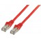 Valueline FTP CAT 6 network cable 1.00 m red