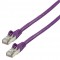 Valueline FTP CAT 6 network cable 0.25 m purple