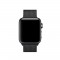 Apple Bracelet de montre connectée Milanese Loop pour iWatch - 38mm - Noir Spatial