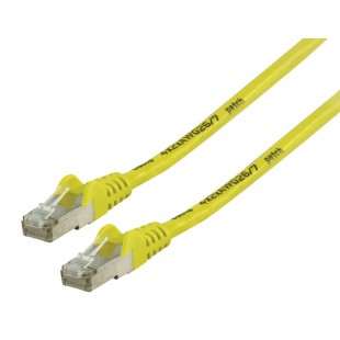 Valueline FTP CAT 6 network cable 0.50 m yellow