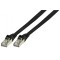 Valueline FTP CAT6 flat network cable 0.50 m black