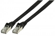 Valueline FTP CAT6 flat network cable 0.50 m black