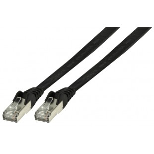 Valueline FTP CAT6 flat network cable 10.0 m black