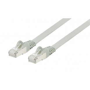 Valueline FTP CAT6 flat network cable 0.25 m grey