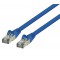 Valueline FTP CAT6 flat network cable 0.25 m blue